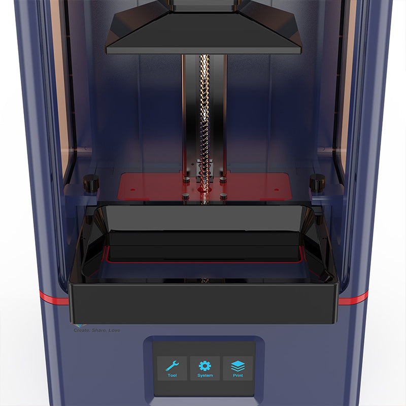Weistek LCD 3D Printer with Parallel Matrix 405nm Light, 5.5inch 2K Screen
