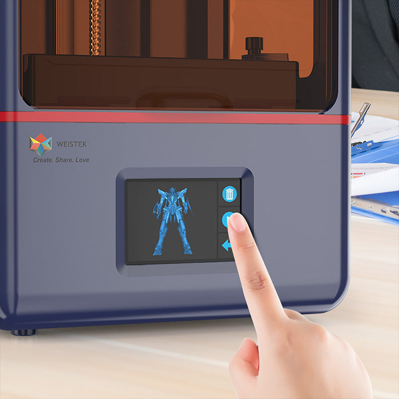 Weistek LCD 3D Printer with Parallel Matrix 405nm Light, 5.5inch 2K Screen