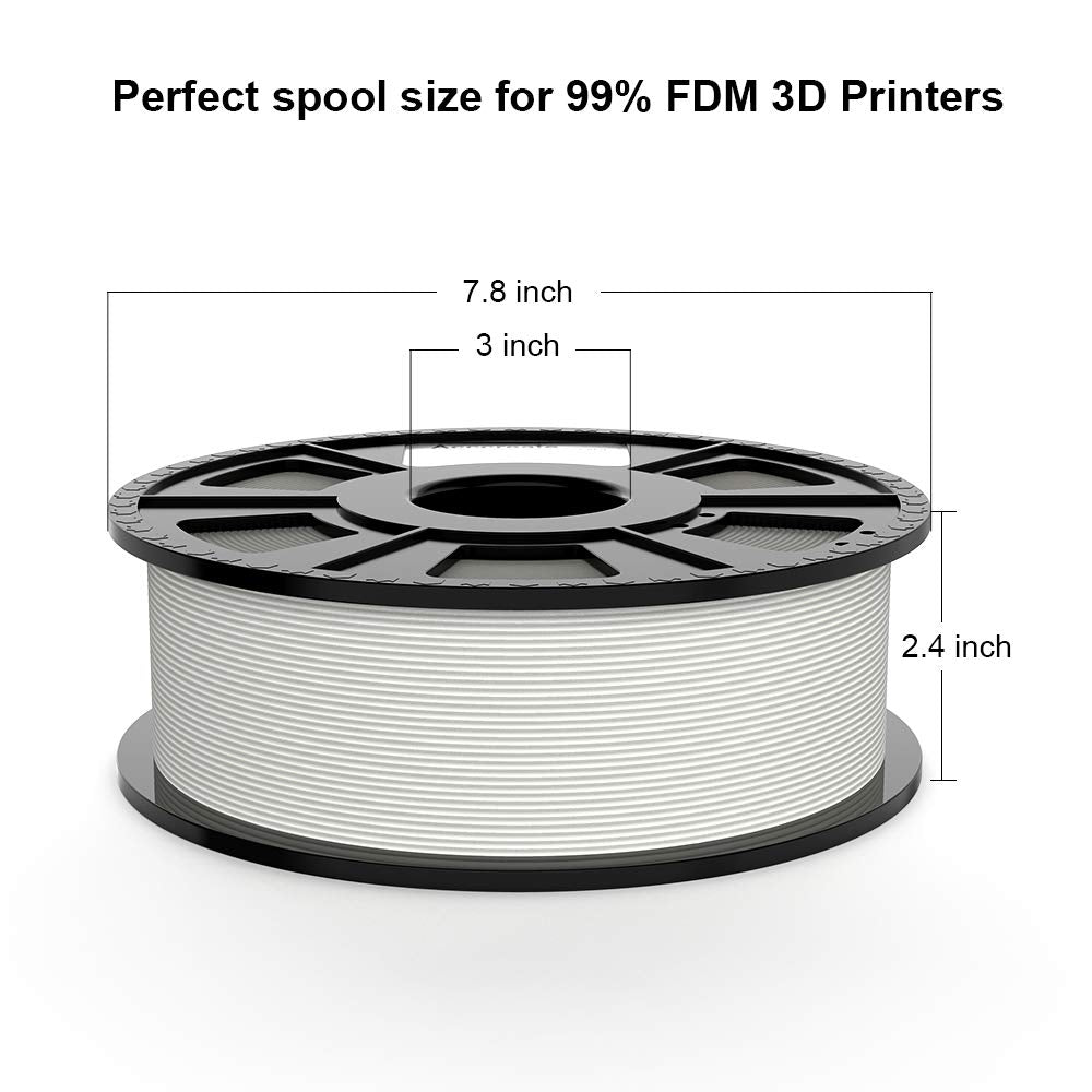 ACCCREATE 1.75mm PLA 3D Printer Filament 7Colors Choose 1kg